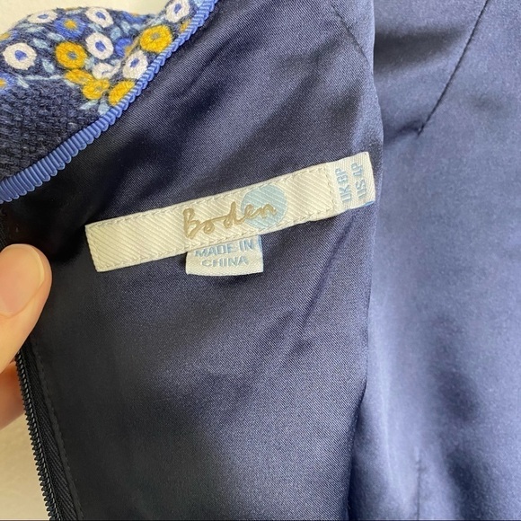 Boden Martha sheath Dress geometric floral ww103 - Picture 8 of 10